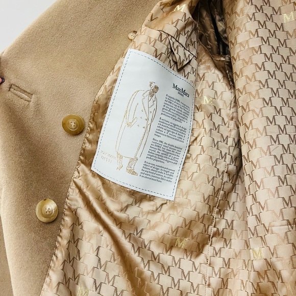 Max Mara 101801 Icon Coat - Camel - Picture 15 of 17